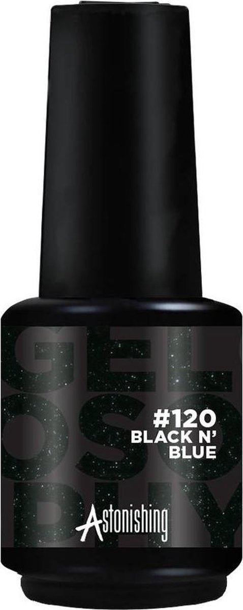 Gelosophy Gelnagellak #120 Black N' Blue 15ml