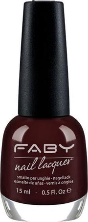 Faby Nagellak A Rhyme For Roxanne Dames 15 Ml Vegan Bordeaux