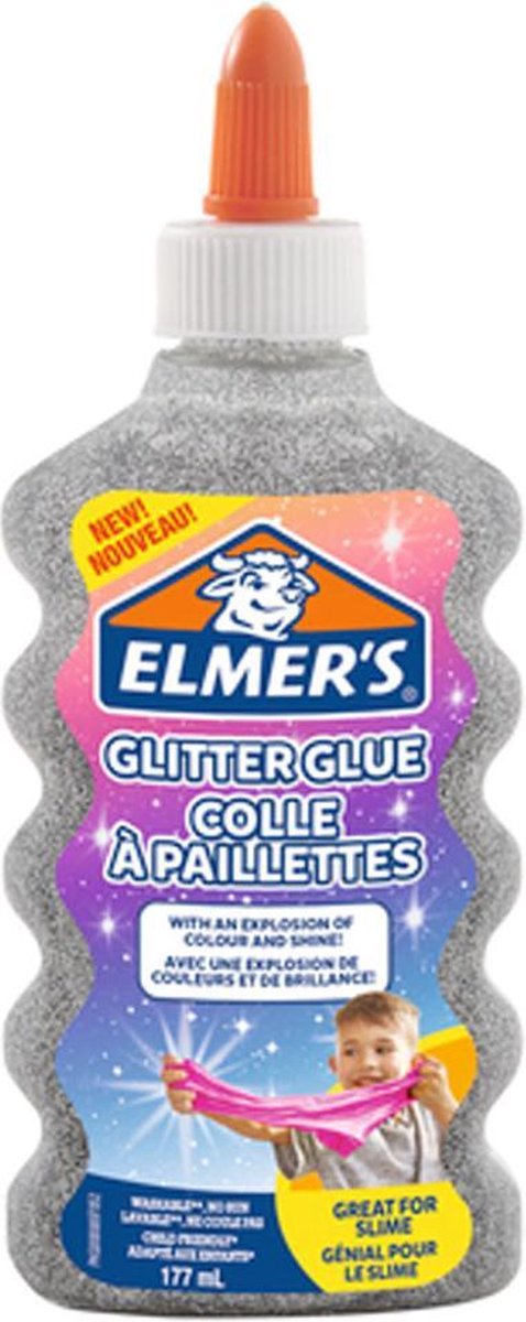 Elmer's Zilveren Glitter Glue - 177 ml