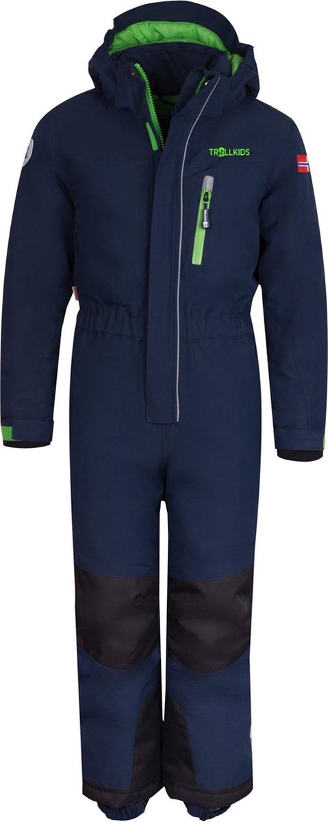 Trollkids Isfjord Skipak - Maat 104  - Unisex - navy/ zwart/ groen