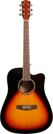 Fazley W65-SB akoestische western gitaar sunburst