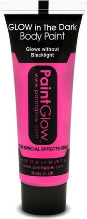 Paintglow - Face & Body Paint - Glow in the Dark - Roze - 12ml
