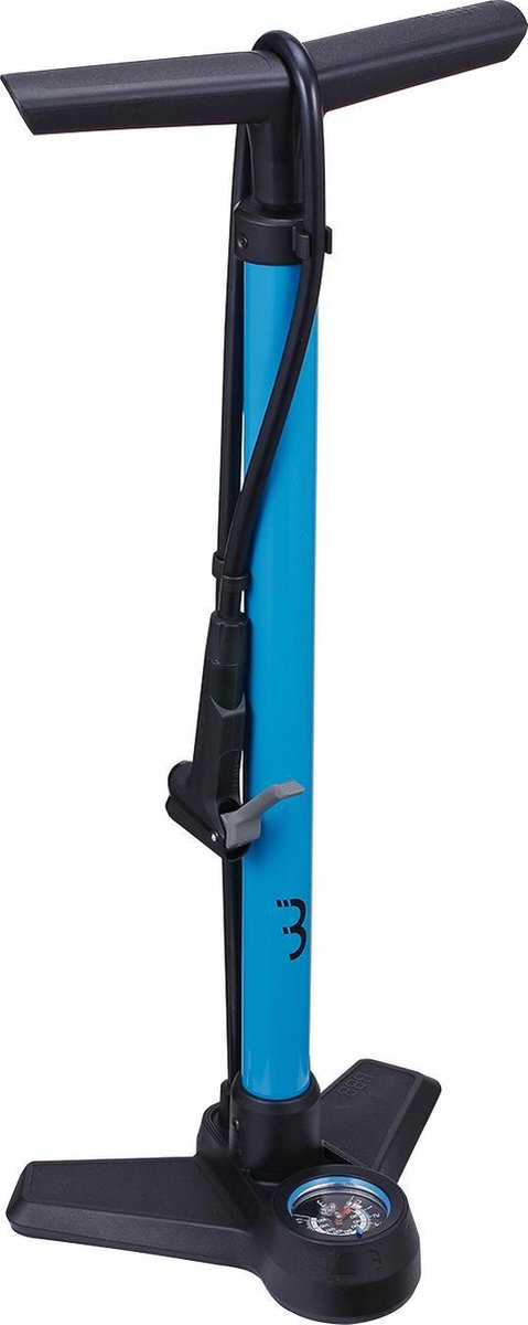 BBB Cycling AirBoost Fietspomp - Vloerpomp - Blauw