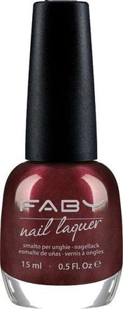 Faby ​​​​​​​nagellak Euphoria In A Glass Dames 15 Ml Vegan Wijnrood