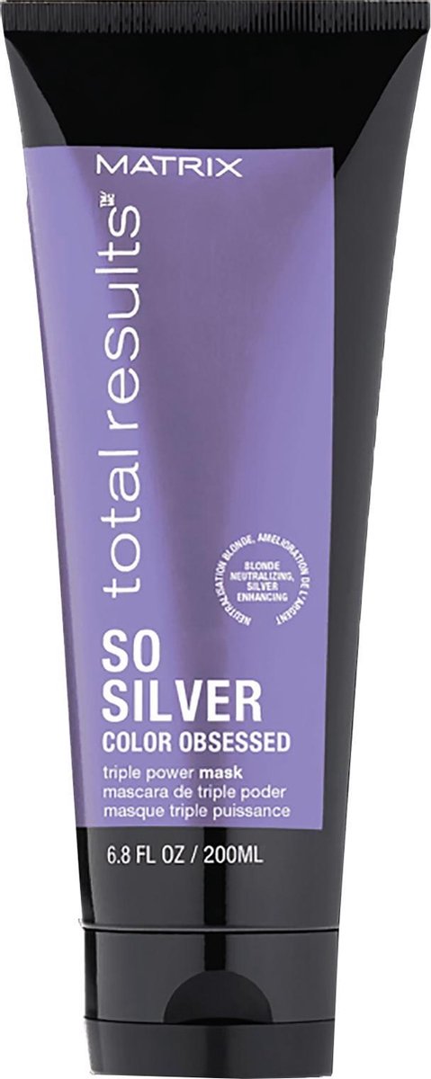 Matrix Masker Total Results So Silver Color Obsessed Triple Power Mask