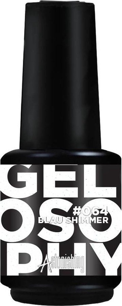 Gelosophy Gelnagellak #064 Blau Shimmer 15ml