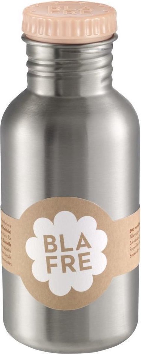 Stalen Drinkfles 500ml Peach | Blafre