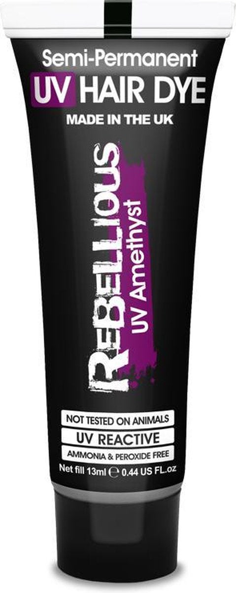PaintGlow UV Rebellious Colours semi permanente haarverf 13 ml UV Amethyst