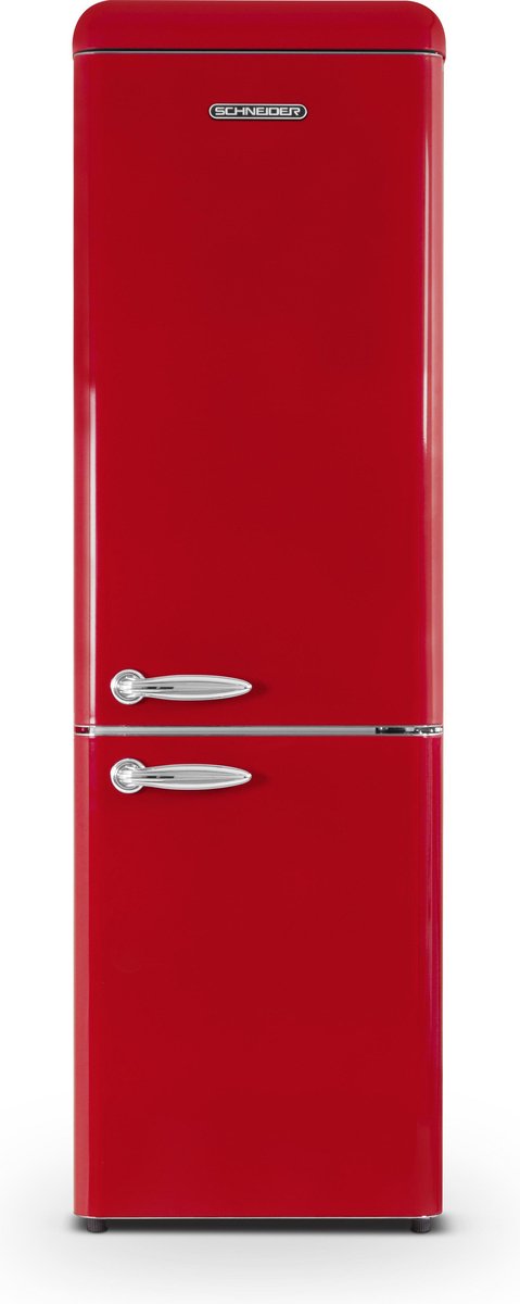 Schneider SCCB250VR - Koel- vriescombinatie - Red