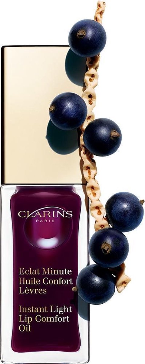 Clarins Eclat Minute Huile Confort Lèvres Lip Gloss nr 08 Blackberry - 7 ml