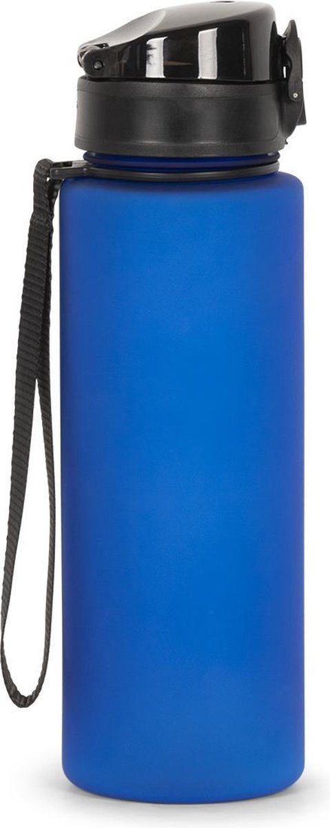 Wattamula Sport drinkfles - blauw - 700 ml - met fruitfilter