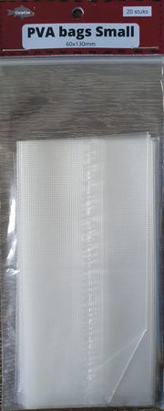 PVA Bags 'Small' - 20 stuks - 60x130mm - PVA Zakjes Karper Vissen