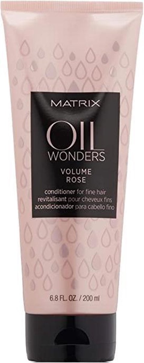Matrix Oil Wonders Volume Rose Vrouwen Professionele haarconditioner 200 ml