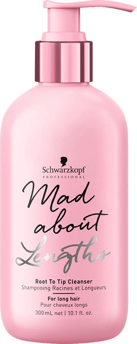 Schwarzkopf Mad About Lengths Shampoo 300ml -  vrouwen - Voor
