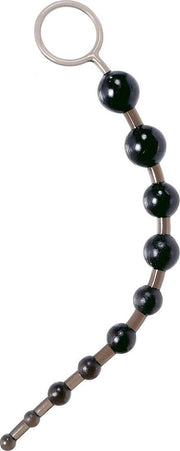 California Exotic Novelties X-10 Beads - Anale Kralen - Zwart - Ø 30 mm