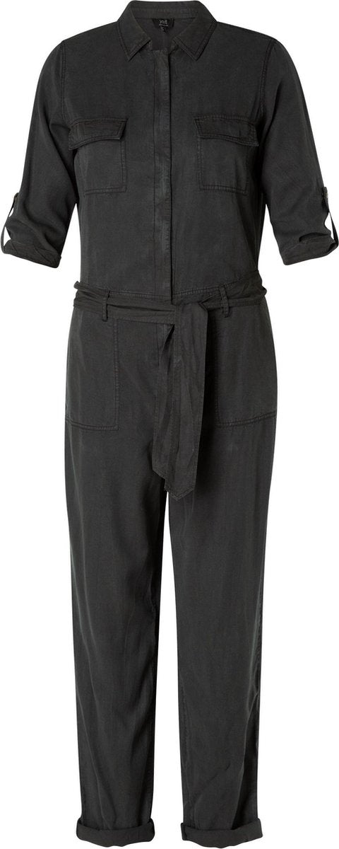 YEST Gianaysha Jumpsuit - Washed Black - maat 46