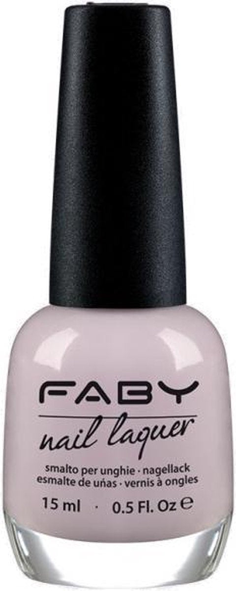 Faby Nagellak A Walk On Water Dames 15 Ml Vegan Lichtroze