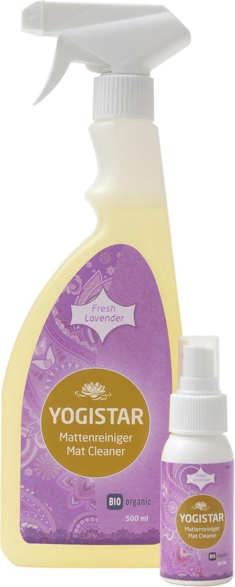 Bio yogamatten-reiniger - Fresh Lavender 500 ml Wasmiddel YOGISTAR