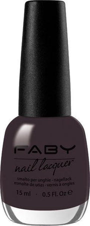 Faby Nagellak My Self Dames 15 Ml Vegan Bruinpaars