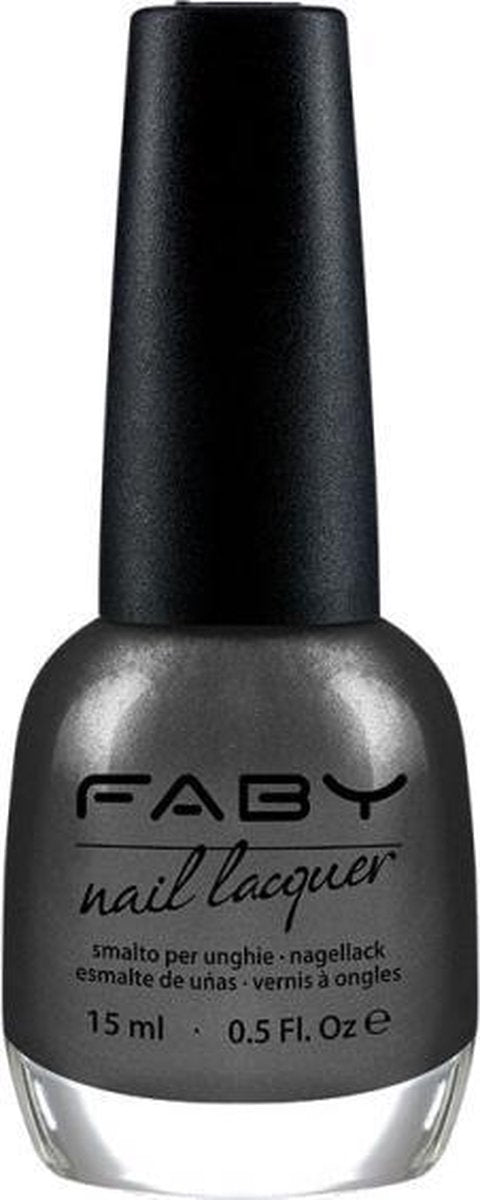 Faby Nagellak Antigravity Dames 15 Ml Vegan Grijs