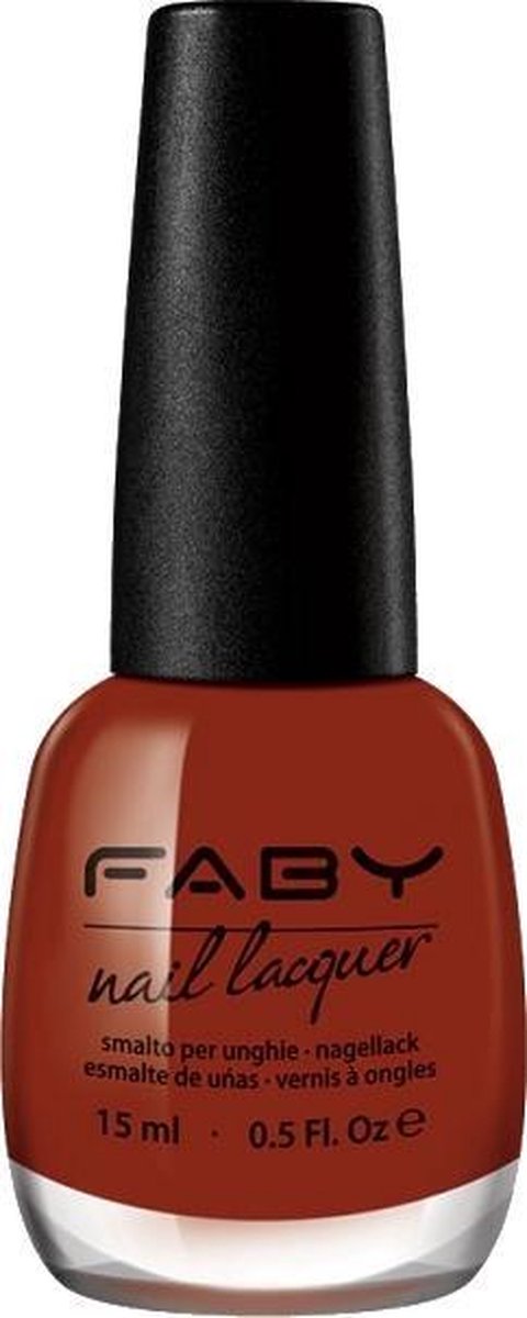 Faby Nagellak As Spicy As I Can Be Dames 15 Ml Vegan Terracotta