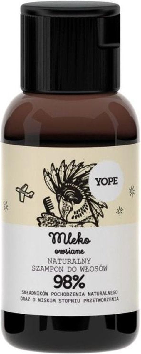 Yope - Natural Mini Hair Shampoo Oat Milk 40Ml