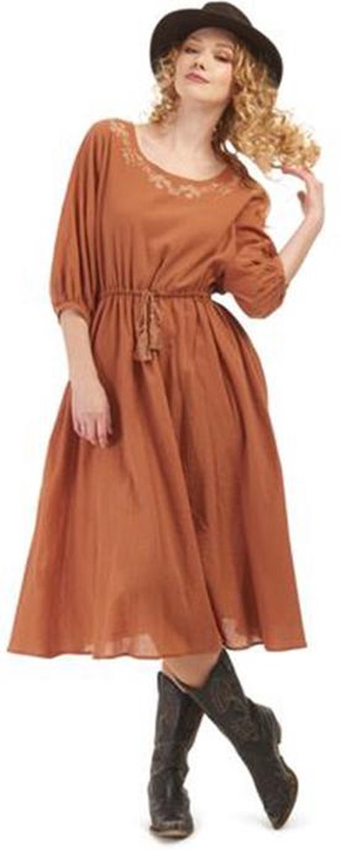 Collectif Bright and beautiful Fae Folk Floral dress- M