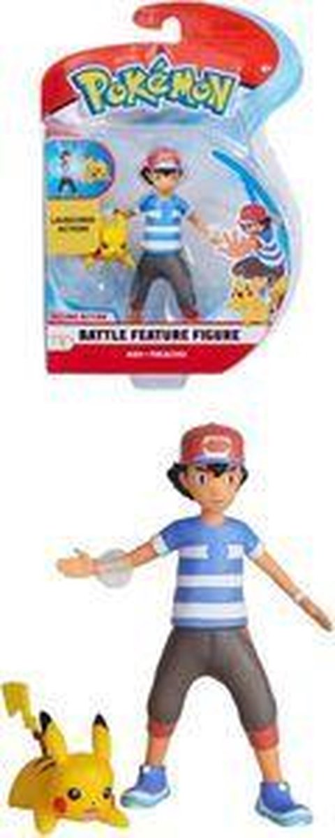 Pokémon Battle Feature Beeld Ash+Pikachu
