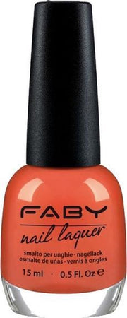 Faby Nagellak Woodstock '69 Dames 15 Ml Vegan Koraaloranje