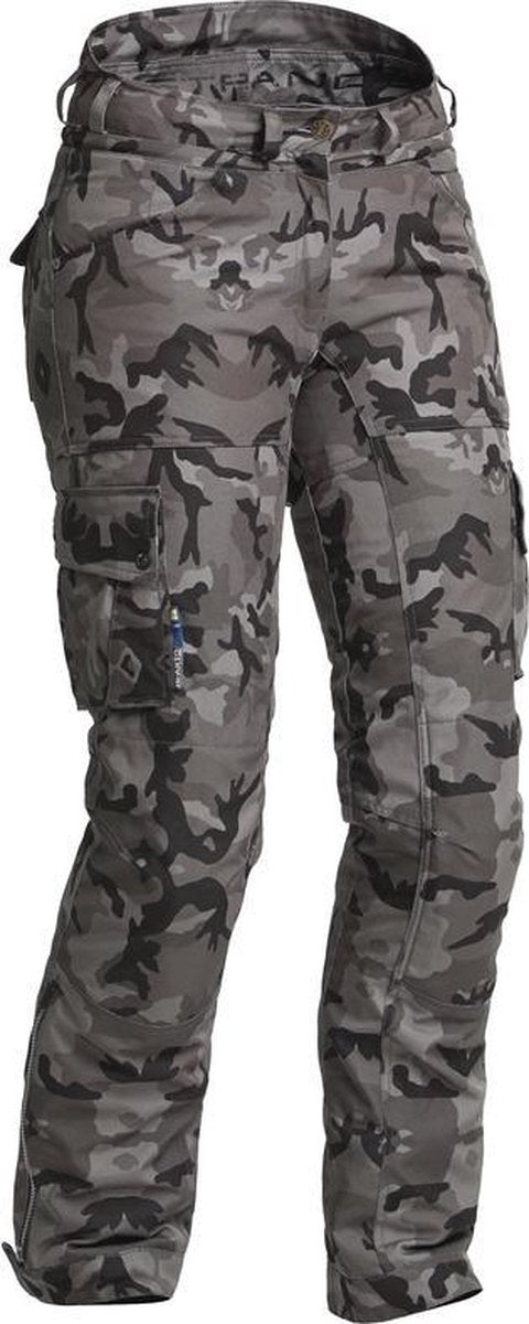 Lindstrands textiel motorbroek Zion Lady Camouflage 34