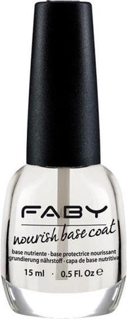Faby Basecoat Nourish Dames 15 Ml Transparant