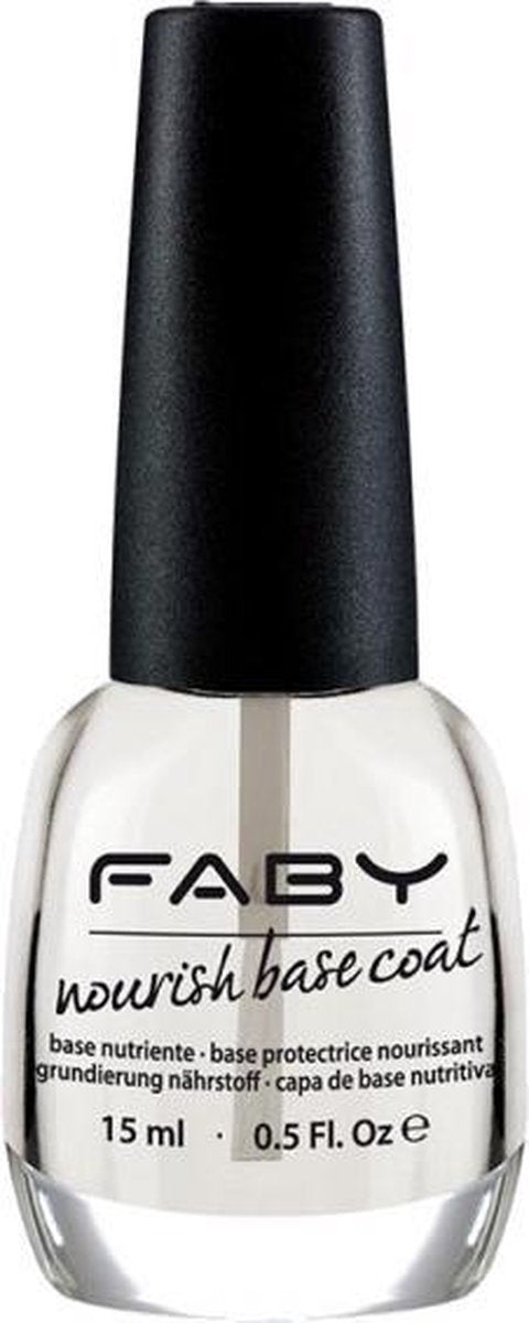 Faby Basecoat Nourish Dames 15 Ml Transparant