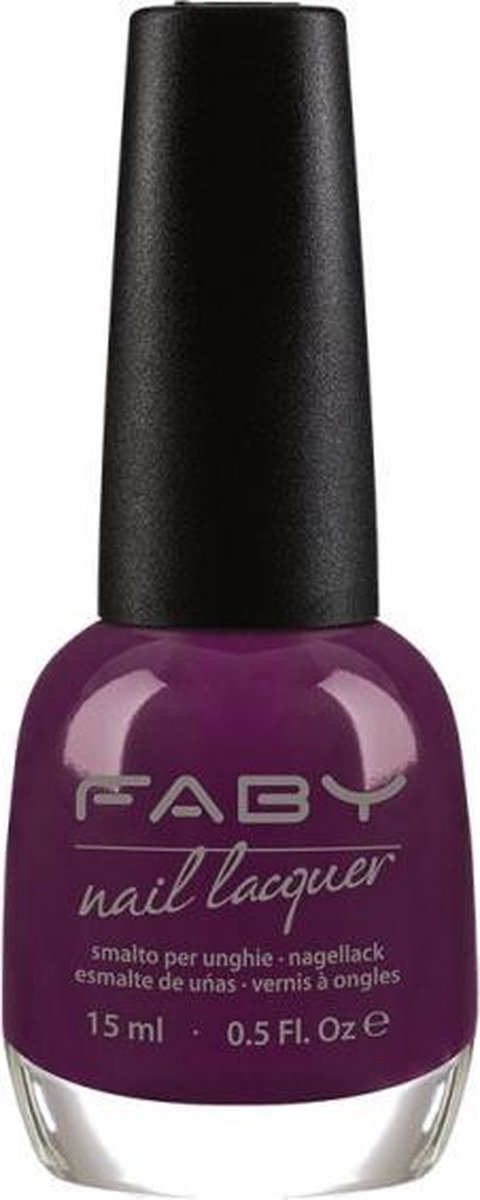 Faby Nagellak Where Is My Head? Dames 15 Ml Vegan Paars