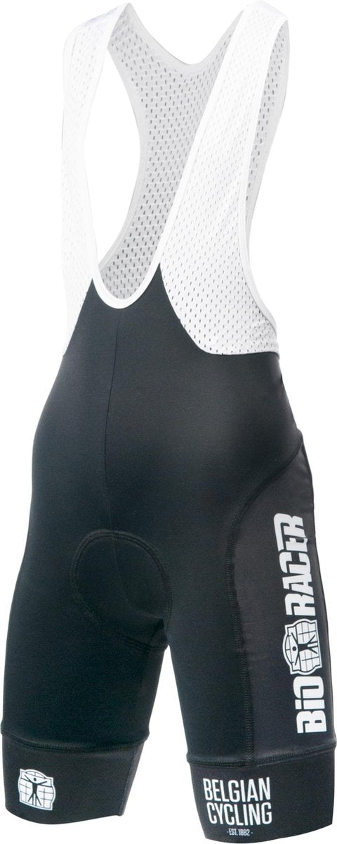 Bioracer Officiële Team België Fietsbroek voor Kinderen - Belgian Cycling zwart 140