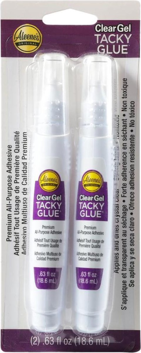 Aleene's -  Tacky Glue Clear Gel - per 2 stuks - 18.6ML