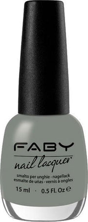 Faby Nagellak The Fairest Dames 15 Ml Vegan Grijsgroen