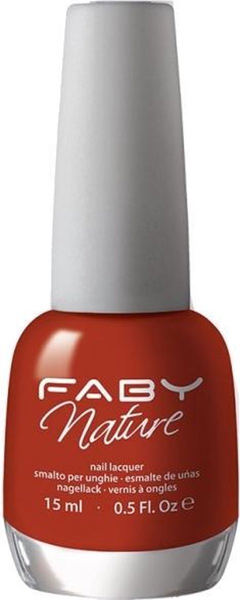 Faby Nagellak Cinnamon Dames 15 Ml Vegan Oranje