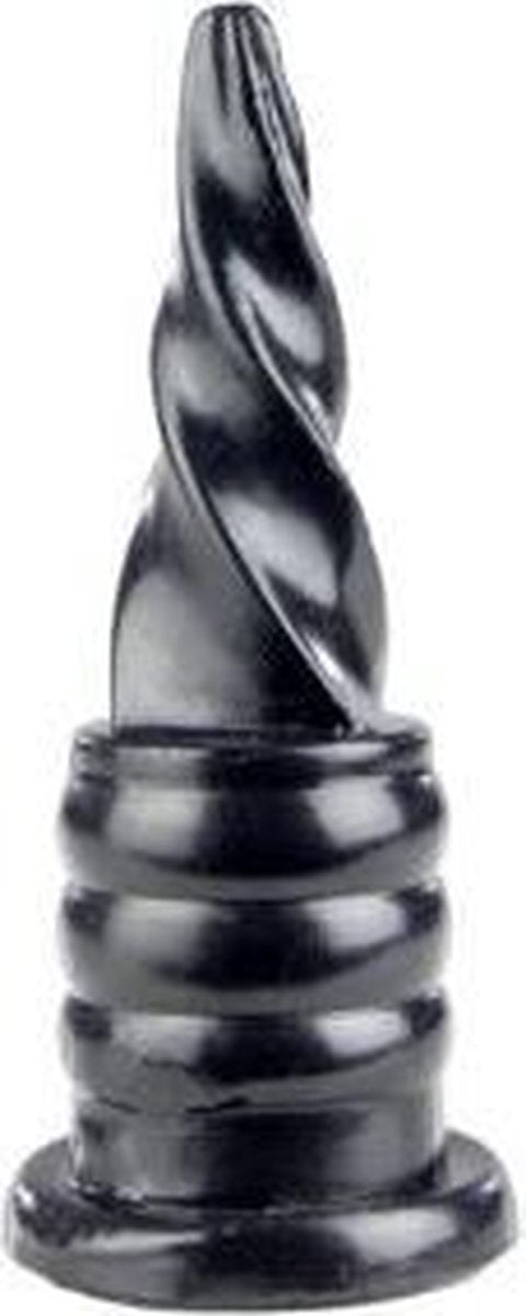 XXLTOYS - Timber - Plug - inbrenglengte 15 X 5 cm - Black - grote Buttplug - Made in Europe - voor Diehards only