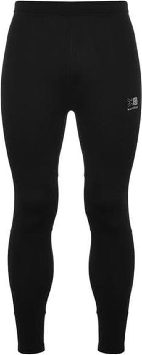 Karrimor Hardloop Tight - Hardloopbroek - Heren - Zwart/Fluo geel - M