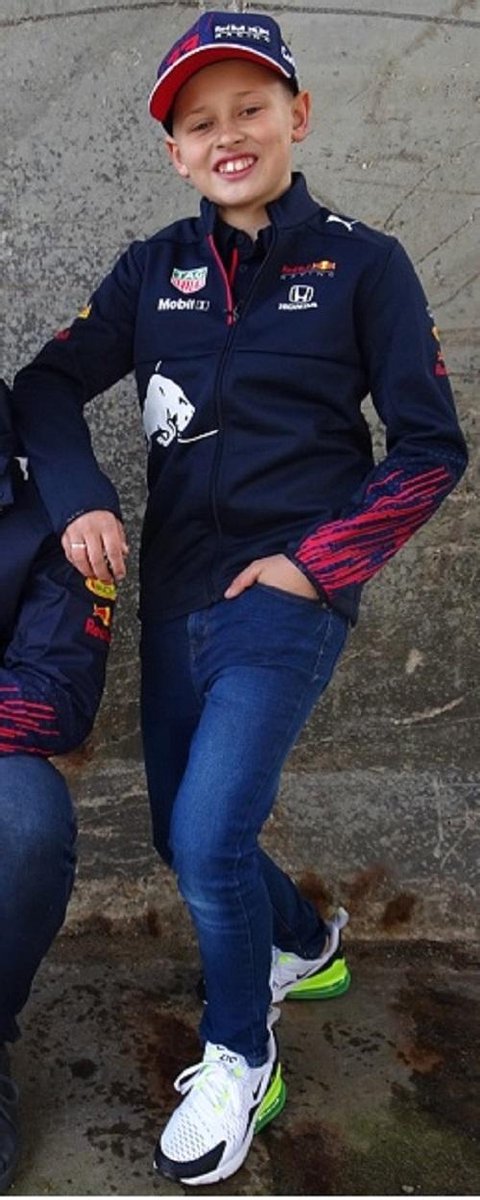 Max Verstappen Red Bull Racing Teamline Softshell jas 2021 Maat 104 - Formule 1 - Circuit Zandvoort -