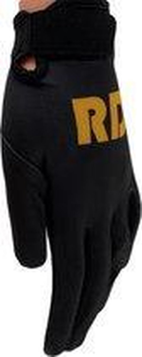 RD Sportswear Development Line gloves Zwart goud BMX MOTO MTB handschoenen Kinderen maat 5