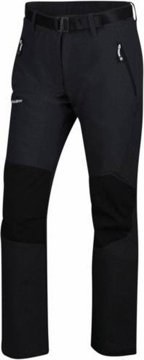 Husky outdoor broek Klass L - softshell wandelbroek met stretch -Zwart - M