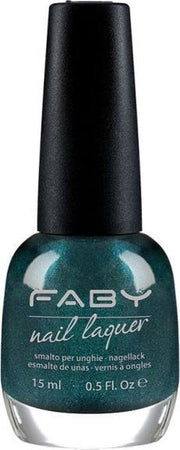 Faby Nagellak Winter Garden Dames 15 Ml Vegan Donkergroen