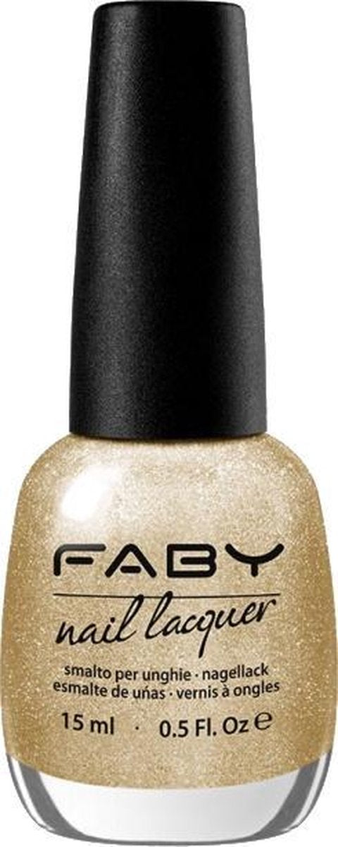Faby Nagellak E-gold Dames 15 Ml Vegan Goud