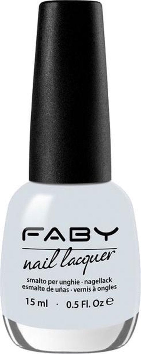 Faby Nagellak Lightness Dames 15 Ml Vegan Hemelsblauw