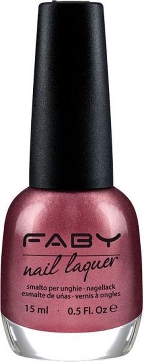 Faby Nagellak Damask Silk Dames 15 Ml Vegan Roze