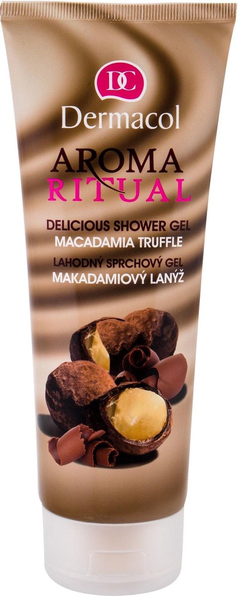 Dermacol - Lahodný sprchový gel Aroma Ritual Makadamiový lanýž (Delicious Shower Gel) 250 ml - 250ml
