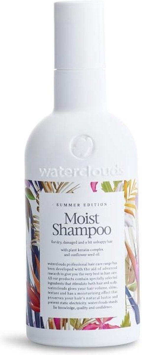 Waterclouds Summer Edition Moist Shampoo 250 ml -  vrouwen - Voor Droog haar