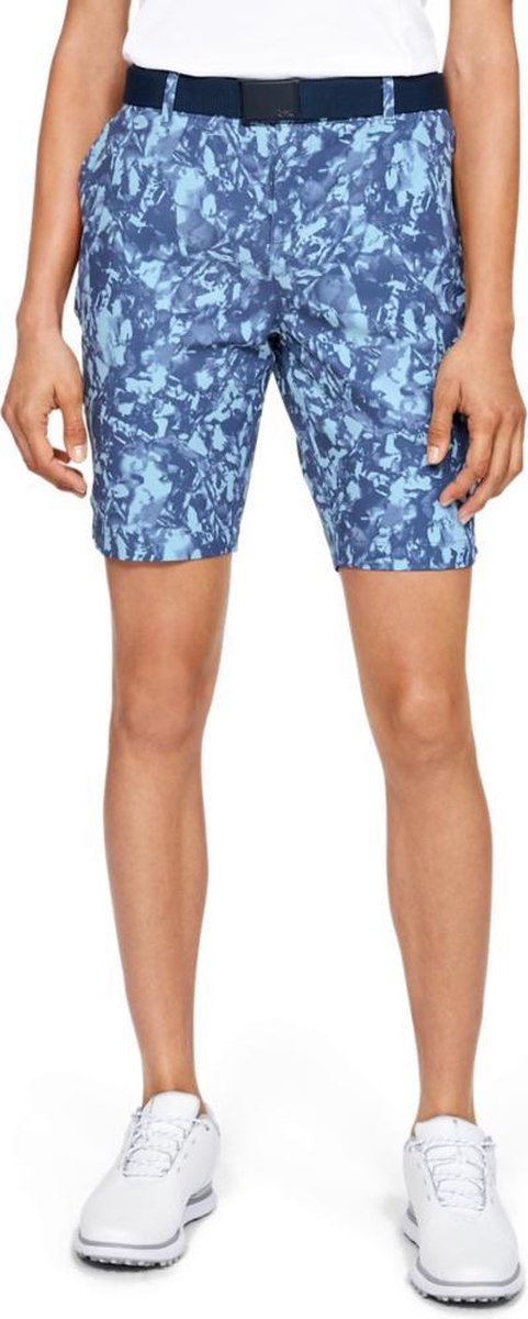 Links Printed Short Blue Frost / Blue Ink maat: 4    dames > golf kleding > broeken