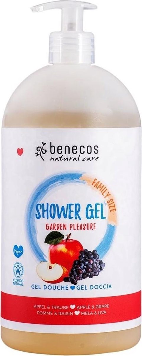 Benecos Natural Shower Gel Family Size Garden Pleasure
